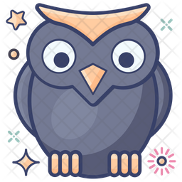 Owl Icon Of Colored Outline Style Available In Svg Png Eps Ai Icon Fonts