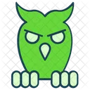 Halloween Horror Owl Icon