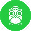 Owl Smart Teacher Icon