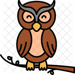 Owl Icon Of Colored Outline Style Available In Svg Png Eps Ai Icon Fonts