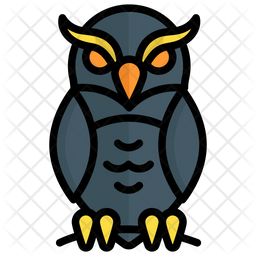 Owl Icon Of Colored Outline Style Available In Svg Png Eps Ai Icon Fonts