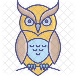 Owl Icon Of Colored Outline Style Available In Svg Png Eps Ai Icon Fonts