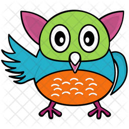 Owl Icon Of Colored Outline Style Available In Svg Png Eps Ai Icon Fonts