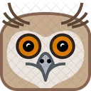 Owl Bird Head Icon