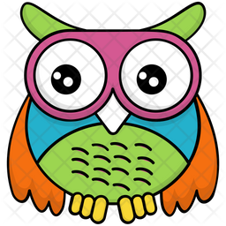 Owl Icon Of Colored Outline Style Available In Svg Png Eps Ai Icon Fonts