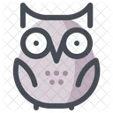 Owl Night Dark Icon