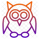 Owl Bird Halloween Night Fearful Icon