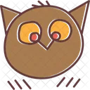 Owl Horror Hoot Icon