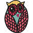 Nocturnal Animal Owl Icon