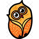 Owl Nocturnal Bird Icon