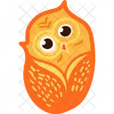 Wildlife Nocturnal Owl Icon