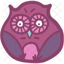 Nocturnal Animal Owl Icon