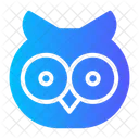Owl Smart Bird Icon