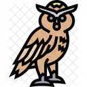 Owl Bird Predator Icon