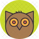 Owl Horror Hoot Icon