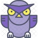 Owl Angry Icon