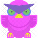 Owl Angry Icon