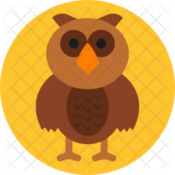 Owl animal  Icon