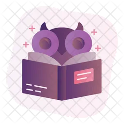 Owl Book  Icon