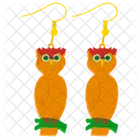 Owl Earrings Fashion Odd Fashion Icon