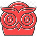 Owl Face Owl Night Icon