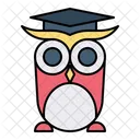 Owl Graduation  Icon
