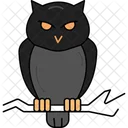 Owl Halloween Animal Icon