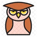 Owl Bird Nocturnal Icon