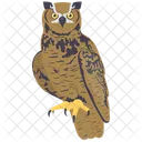 Owl Halloween Animal Icon