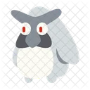 Owl Monster Halloween Creature Icon