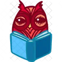Owl Owl Studying Noctral Icon