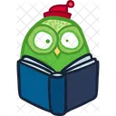 Owl Noctral Owl Reading Icon