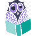 Owl Reading Owl Studying Study Icon