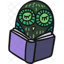 Learning Noctral Owl Reading Icon