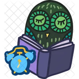 Owl Sleeping Emoji Icon