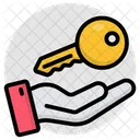Ownership Giving Key Access Icon