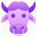Ox Bullock Cattle Icon