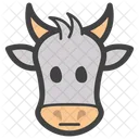 Ox Face Ox Head Animal Icon