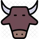 Ox Cow Horns Icon