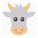 Ox Face Ox Head Animal Icon