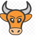 Ox Face Ox Head Emoji Icon