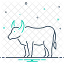 Ox Bull Cattle Icon