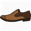 Icono De Relleno De Zapatos Icono