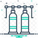 Oxido Gas Tanque Ícone