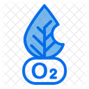 Oxigenio Folha Ecologia Ícone