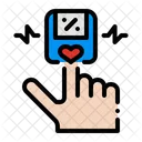 Oximeter Fingertip Healthcare Icon