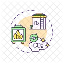 Oxy-fuel combustion  Icon