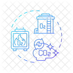 Oxy-fuel combustion  Icon