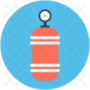 Oxygen Cylinder Breathing Icon