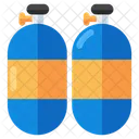 Oxygen Cylinders Oxygen Tanks Oxygen Containers Icon